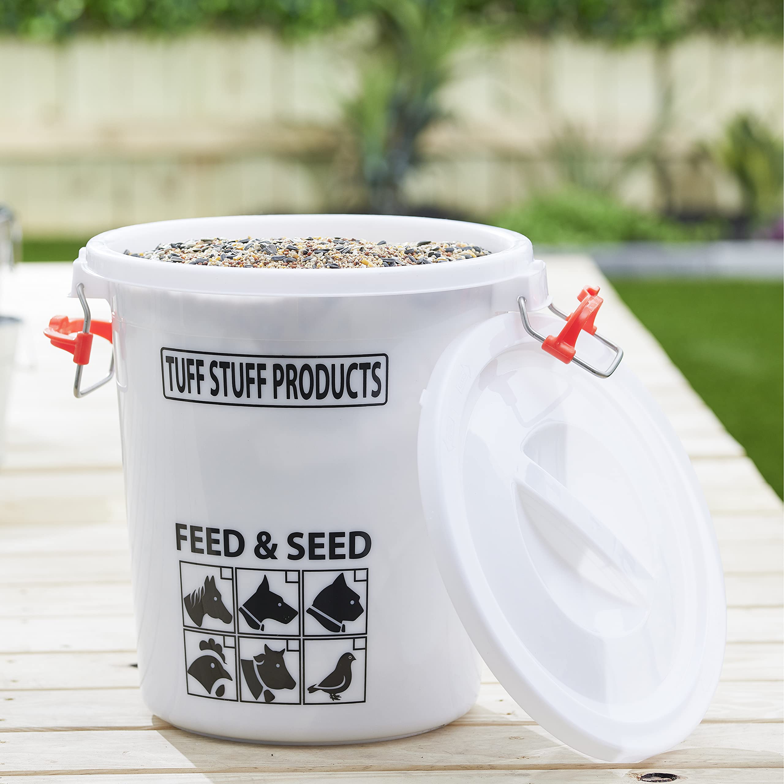 Amazon.com: Tuff Stuff Products HD Feed/Seed Storage 7 Gallon
